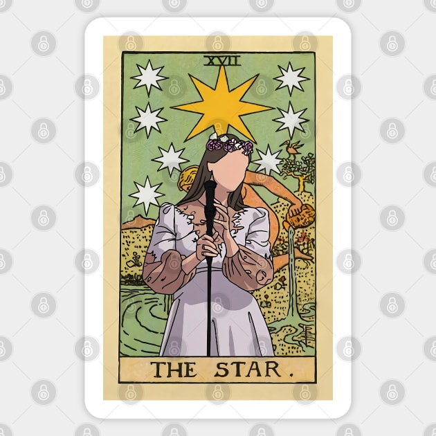 the-star Lana Sticker by claudia-stone